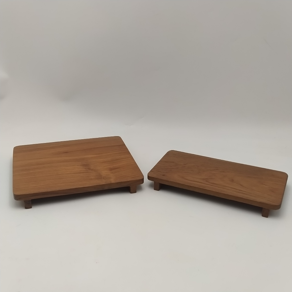 ฐานพระไม้สัก แท่นวางของ ฐานรององค์เทพ