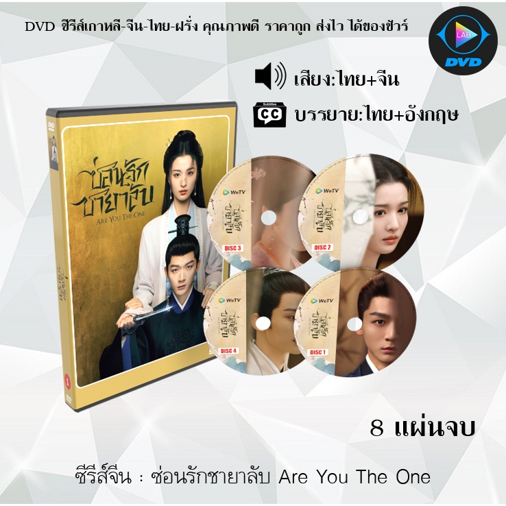 DVD ซีรีส์จีน ซ่อนรักชายาลับ Are You The One : 8 แผ่นจบ (พากย์ไทย+ซับไทย)