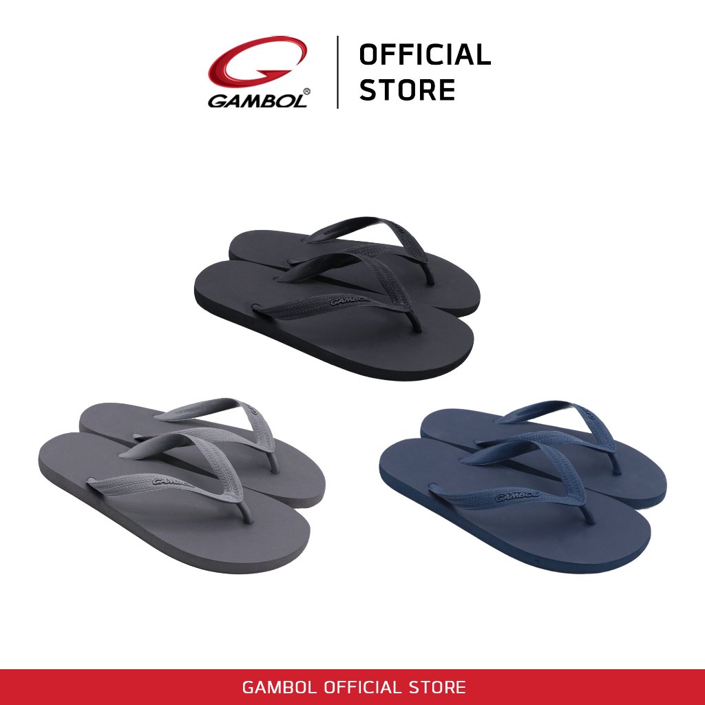 GAMBOL แกมโบล รองเท้าแตะหนีบฟองน้ำ รุ่น GM71092 Size 9-11