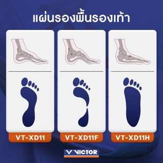 VICTOR แผ่นรองพื้นรองเท้า รุ่น VT-XD 11