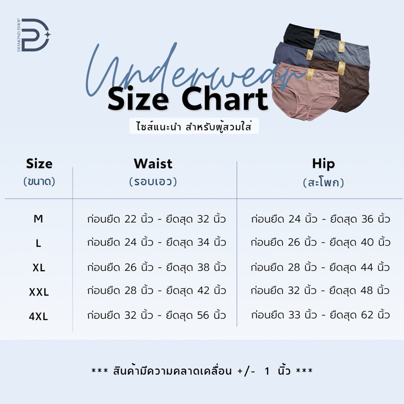 🇹🇭(10ตัว)กางเกงใน10ตัว129บาท ผ้าติดแอร์ เย็นสบาย นิ่ม สบาย - รูปที่ 2