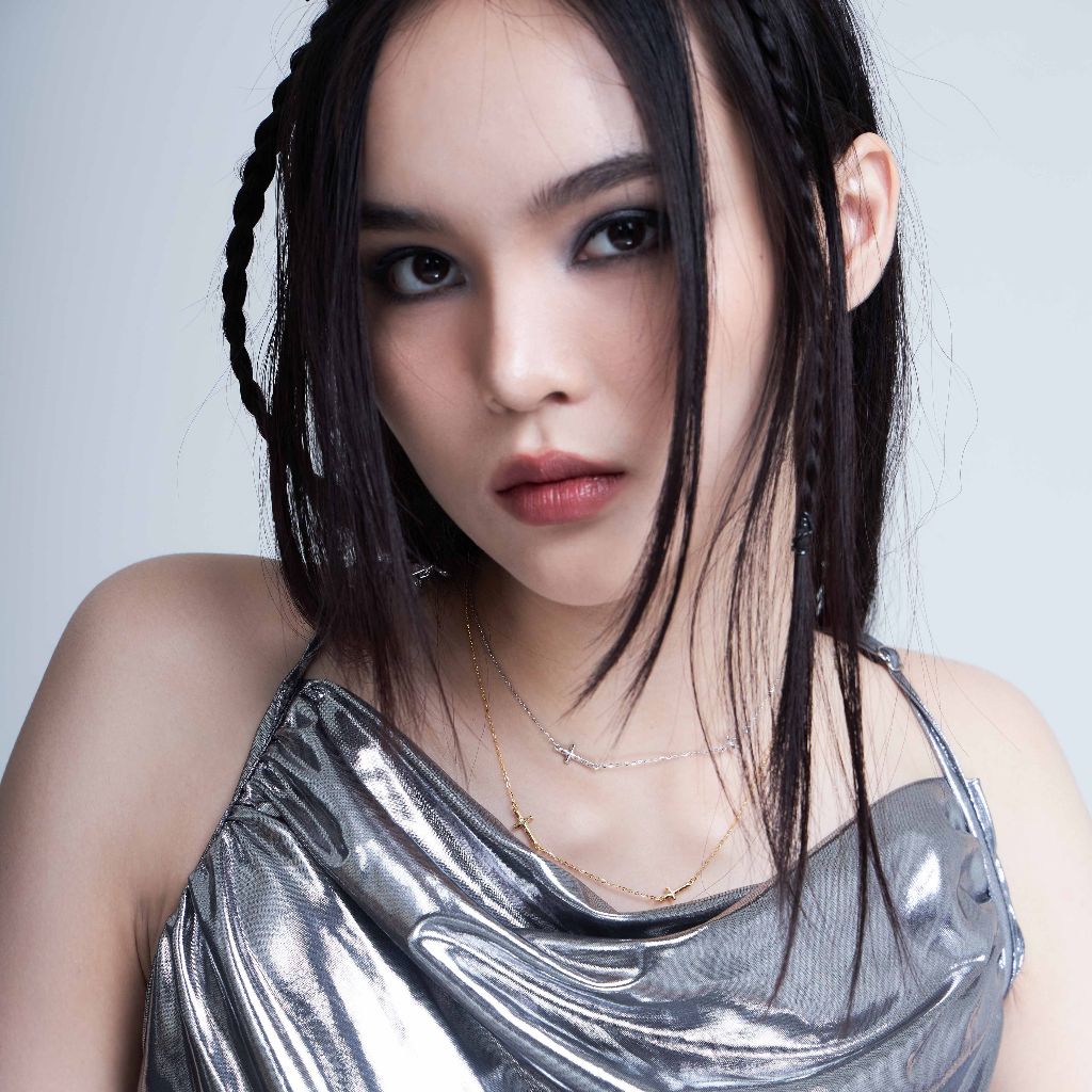 earika.earrings - chrome cross necklace สร้อยคอจี้รูปไม้กางเขน เงินแท้ เหมาะสำหรับคนแพ้ง่าย