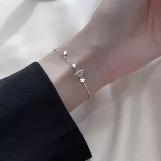 ESCOBAL ข้อมือเงิน Shining planet สร้อยข้อมือนําโชค สร้อยข้อมือ กำไลแฟชั่น ของขวัญวันหยุด วาเลนไทน์