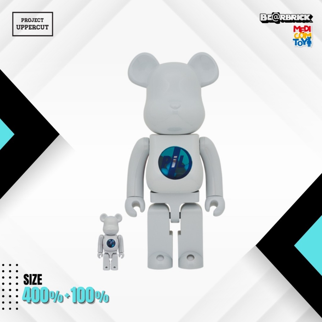 BE@RBRICK 400%+100% PiL Official Ltd : PiL - Chrome Ver. [New]