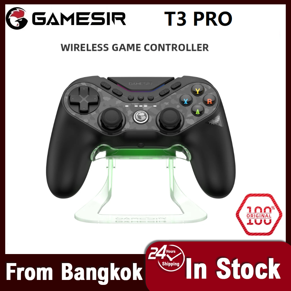 【จัดส่งภายใน 24 ชั่วโมงในกรุงเทพฯ】GameSir Tarantula Pro T3 Pro ตัวควบคุมพีซีไร้สายสำหรับพีซี Steam Switch Android iOS โห