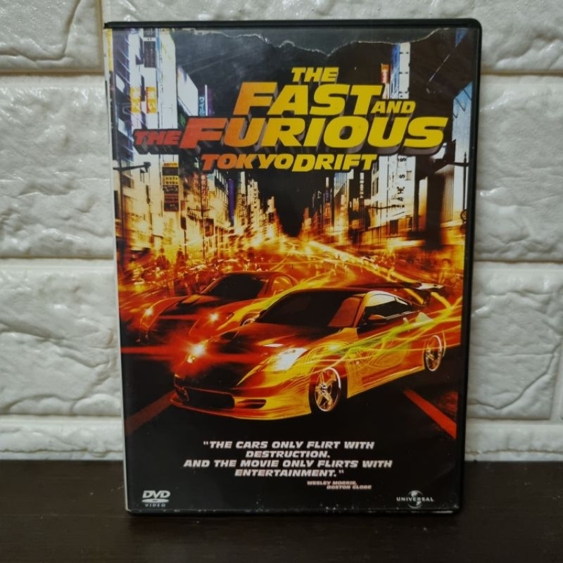 DVD : FAST AND FURIOUS 3 TOKYO DRIFT ***มีรอยขาดด้านบน ( มือสอง ) ดีวีดี หนัง ซีรีย์ แผ่นแท้