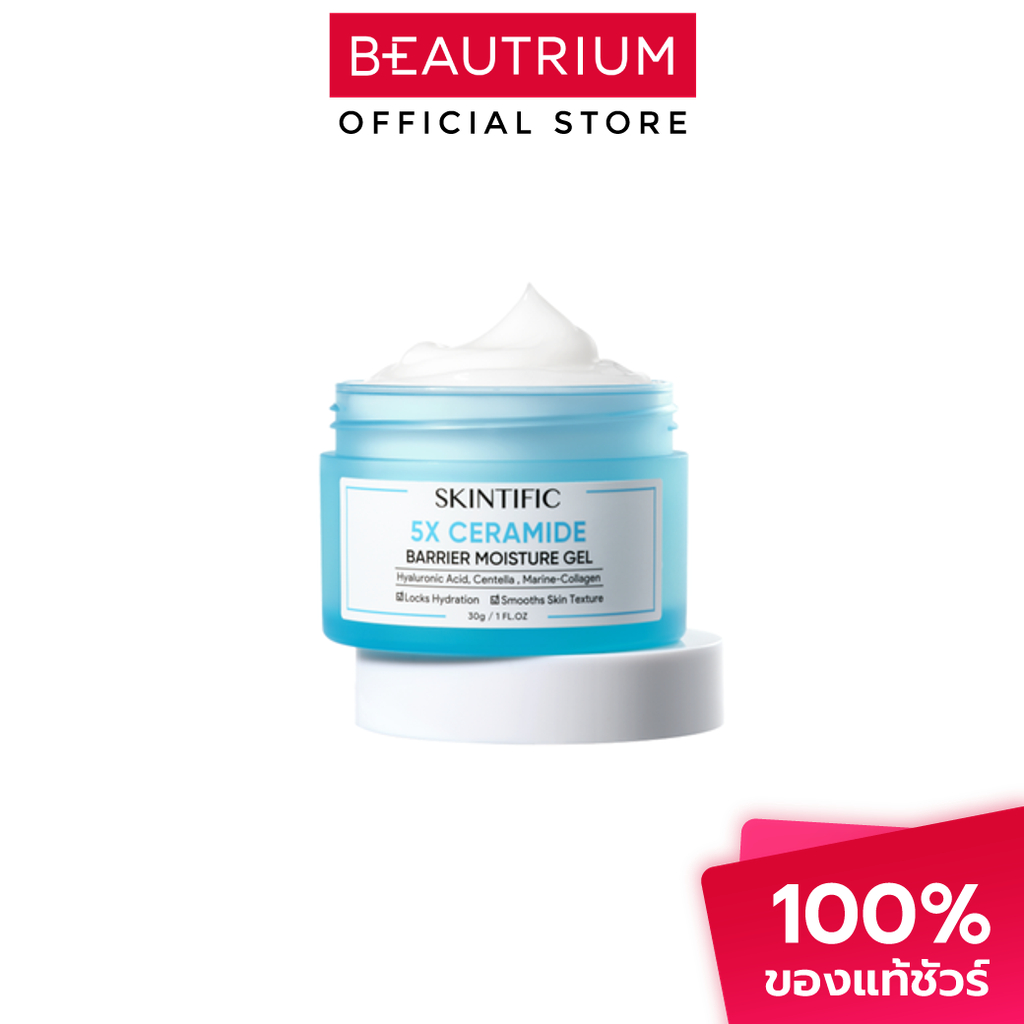 SKINTIFIC 5X Ceramide Barrier Moisture Gel ผลิตภัณฑ์บำรุงผิวหน้า 30g