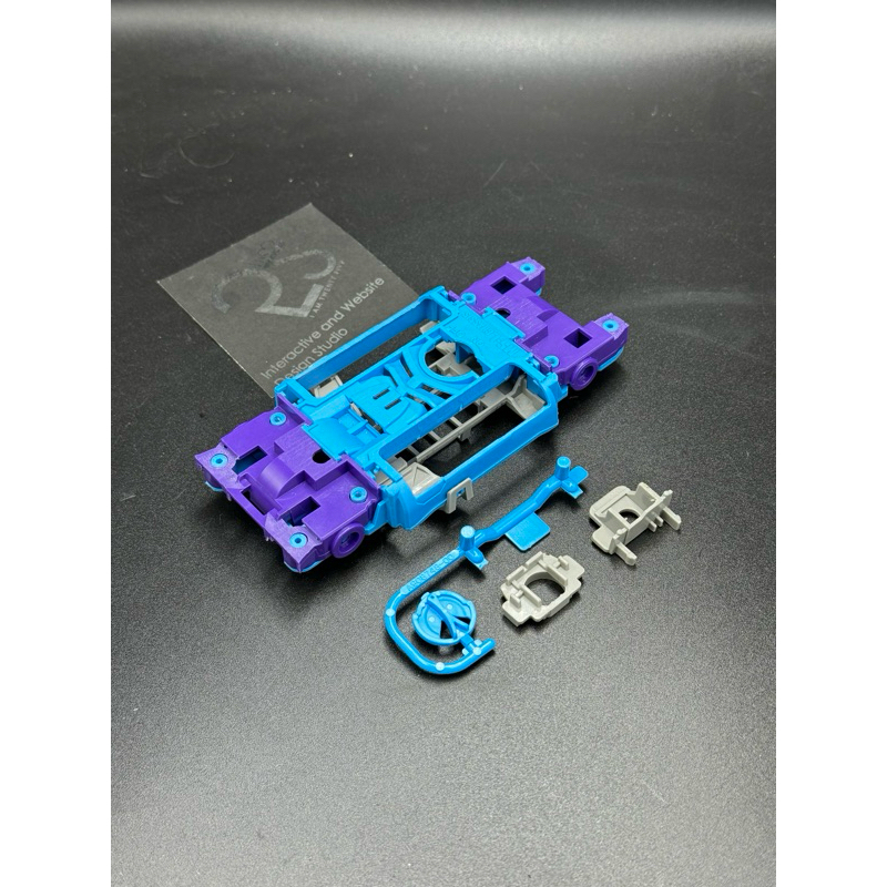 Tamiya mini 4wd MS L suspension ( โช้ค ) ม่วง ฟ้า