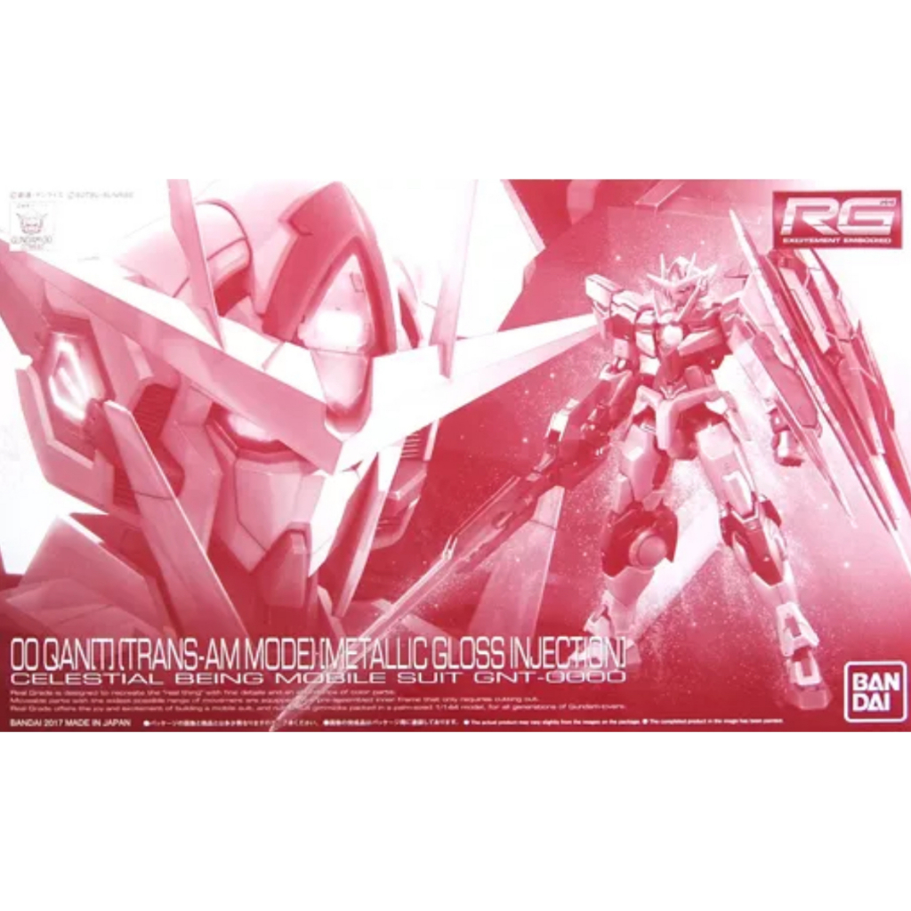 *พร้อมส่ง* [P-BANDAI] RG 1/144 : OO Qan[T] (Trans-Am Mode) (Metallic Gloss Injection)