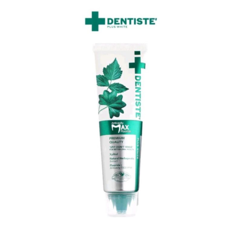 เดนทิสเต้ ยาสีแฟน แปรงแห้ง ฟลูออไรด์ 1500 PPM 100กรัม Dentiste Anticavity Max 100g. Anticavity Max F