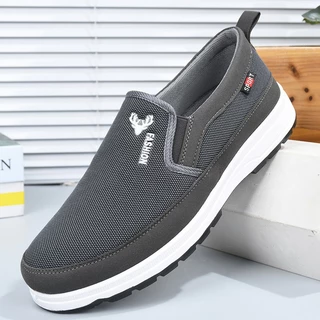 LGShoes งานเข้าใหม่พร้อมส่งทั่วไทย รองเท้าผ้าใบผู้ชายแฟชั่น งานสลิปออนทรงสวย พร้อมส่งให้เลือกหลายสี บอกเลยว่างานดี ใส่สบ