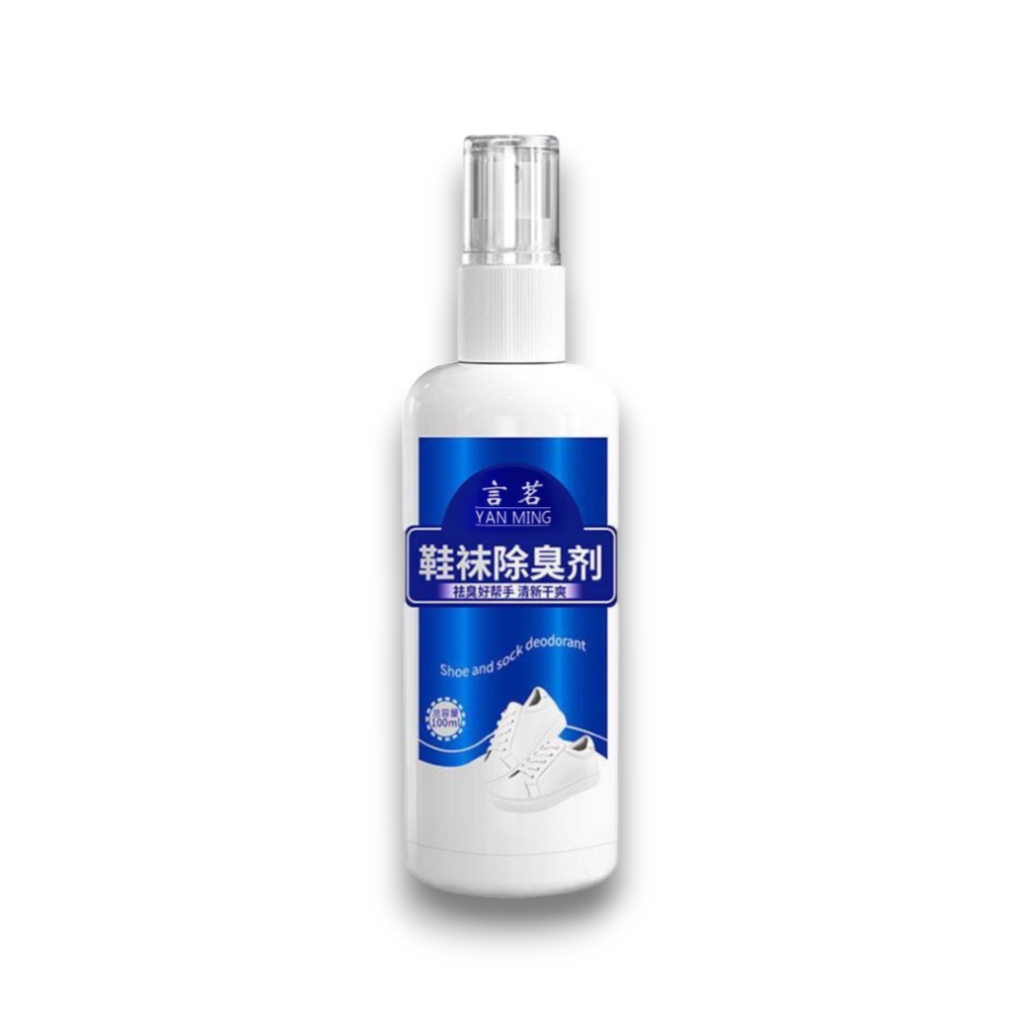 สเปรย์ดับกลิ่น เท้าและรองเท้า กลิ่นอับชื้น กำจัดแบททีเรีย ปริมาณ 100 ml