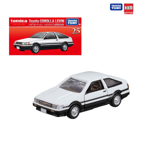 Takara Tomy โทมิก้า โมเดลรถ Tomica Premium 25 Toyota Corolla Levin (FIRST)