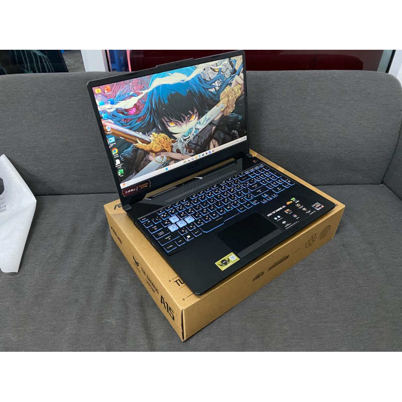 โน๊ตบุ๊ค เกมส์มิ่ง ASUS TUF GAMING A15 FA506NC-HN017W