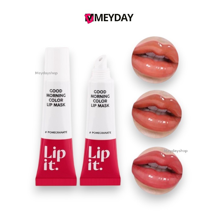 ลิปมาสก์ ลิปอิท Lip It กู๊ดมอร์นิ่งคัลเลอร์ ขนาด 10 กรัม