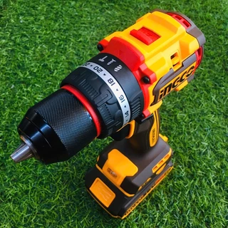 INGCO สว่านกระแทกไร้สาย 20V Brushless 66Nm รุ่น CIDLI20668 ครบชุดแบต2ah CIDLI206681 เครื่องเปล่า