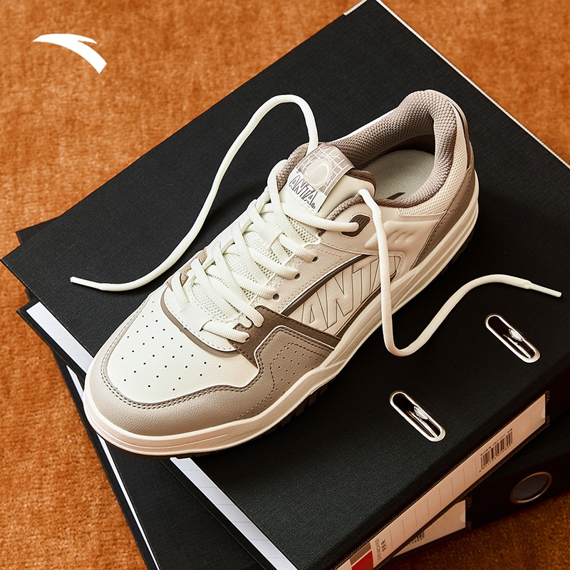 ANTA ManGuan Men Sneakers รองเท้าไลฟ์สไตล์อเนกประสงค์ 1124D8032 Official Store