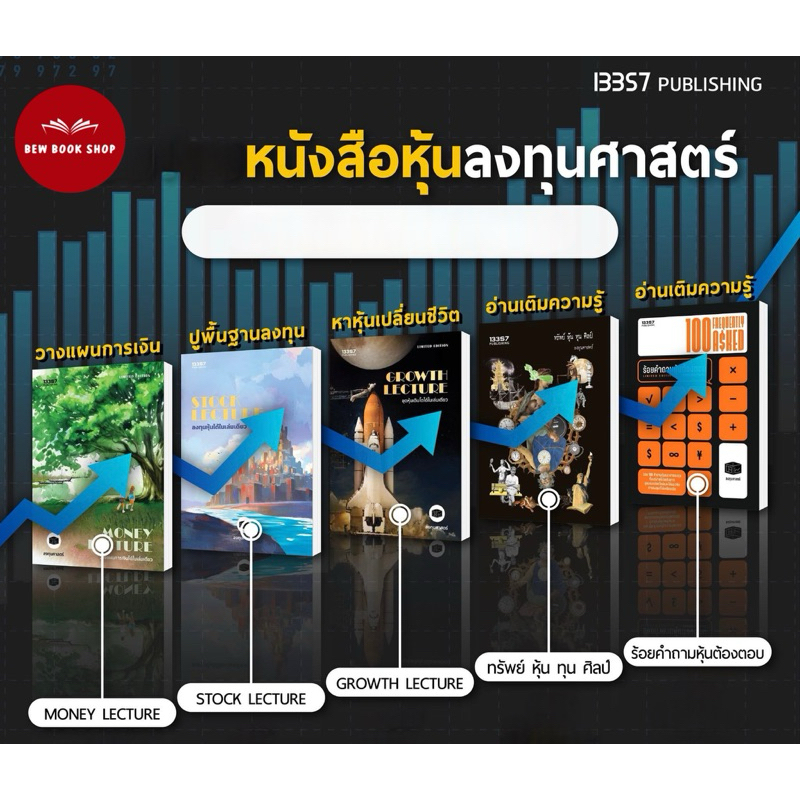 Growth / Money Lecture วางแผนการเงินได้ในเล่มเดียว / Stock Lecture ลงทุนหุ้นได้ในเล่มเดียว : 13357