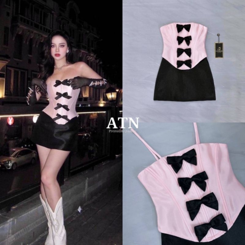 ATN BRAND : SET 2 ชิ้น ชุด sexy แนวเวียดนาม