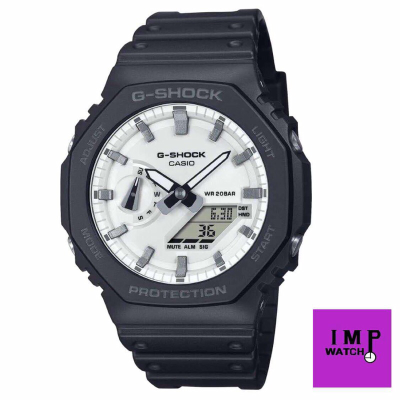 CASIO G-SHOCK GA-2100WD-1ADR ของแท้ ประกันศูนย์ Cmg 1 ปีรุ่นใหม่ล่าสุด