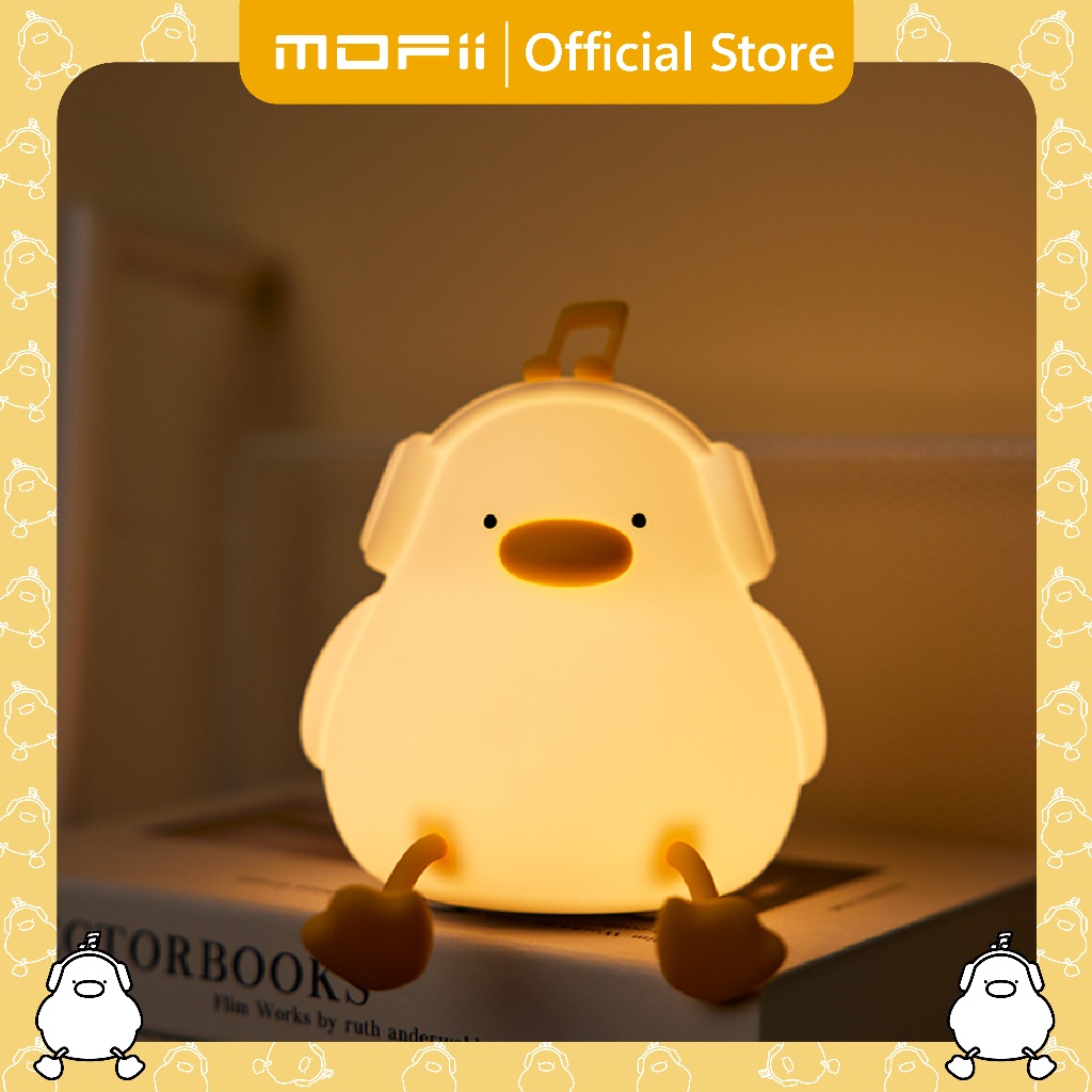 [ของแท้ รับประกันศูนย์ไทย]MOFii โคมไฟน่ารัก  MUSIC DUCK เป็ดน้อยฟังเพลงอะไรน้า?? ปรับแสงตั้งเวลาได้