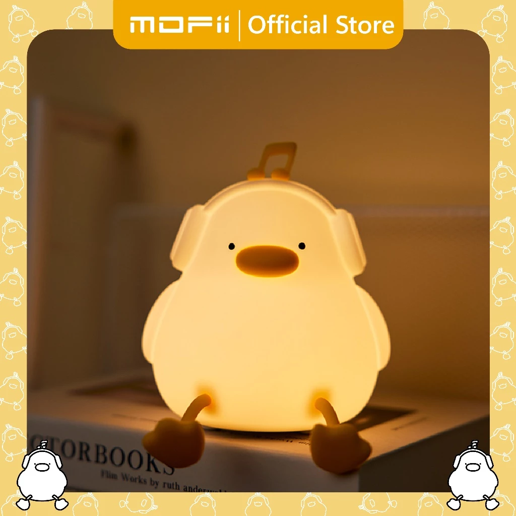 [ของแท้ รับประกันศูนย์ไทย]MOFii โคมไฟน่ารัก MUSIC DUCK เป็ดน้อยฟังเพลงอะไรน้า?? ปรับแสงตั้งเวลาได้