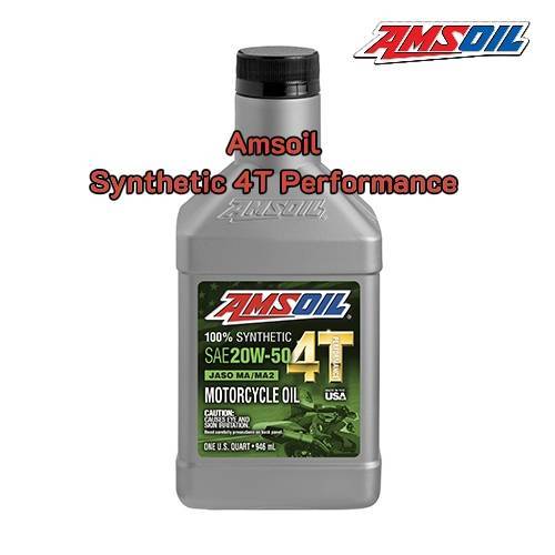 AMSOIL 100% Synthetic 4T Performance motorcycle oil 10W-40 , 20W-50 #น้ำมันเครื่อง #bigbike #motorcy