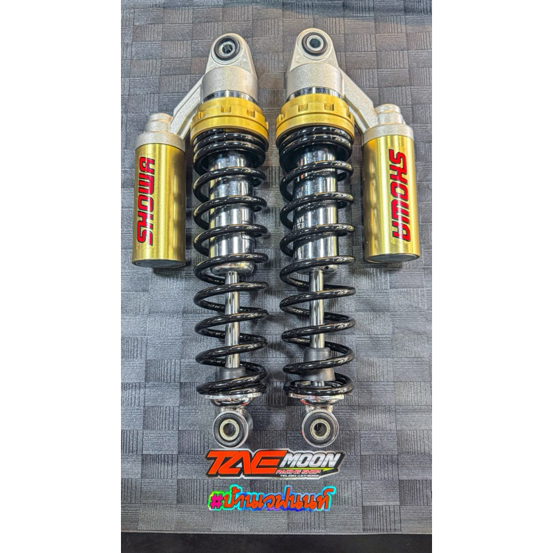 ✅โช๊คโชว่าคู่ (Showa) Tec2 สปริง ดำ/แดง สตรัททอง แท้