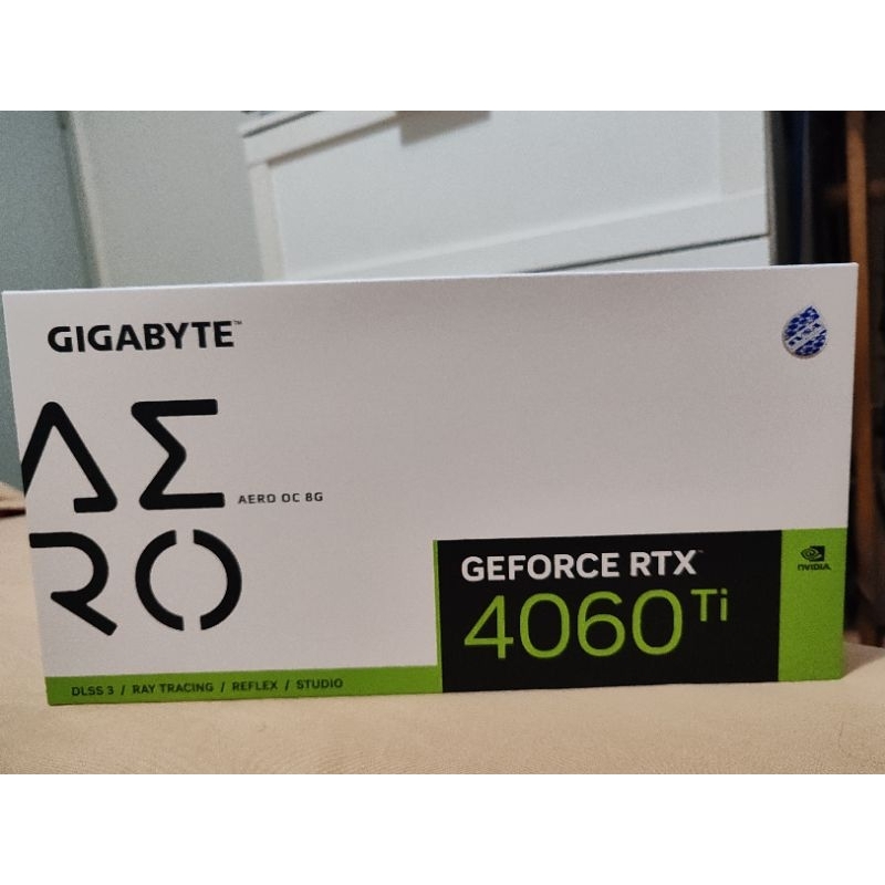 การ์ดจอ​ Gigabyte​4060ti​ AERO​ ของใหม่​ มือ1​ ประกัน​เต็ม​3​ปี​ เริ่ม09/2024​