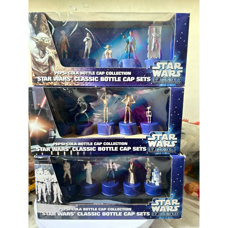 ฝาเป๊ปซี สตาวอร์ pepsi star wars bottle cap set