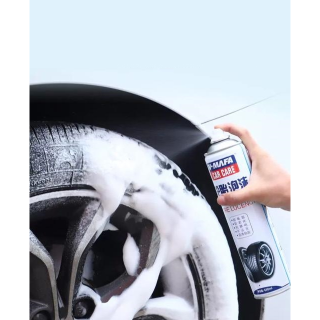 จัดส่งด่วน Tire wheel washing spray สเปรย์ทำความสะอาดล้อรถและยาง
