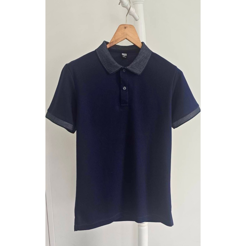 โปโลผ้า Drytech ปกแขนทอลายพิเศษ