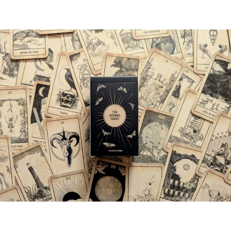 Bygone Tarot ไพ่ยิปซีแท้แนววินเทจไพ่ยิปซี Tarot Oracle Cards