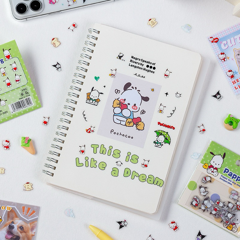 (100ชิ้น) Sanrio Style Sticker สติกเกอร์ไดคัทพร้อมใช้ สินค้าพร้อมส่งจากไทย สติ๊กเกอร์ซานริโอ้น่ารัก - รูปที่ 2