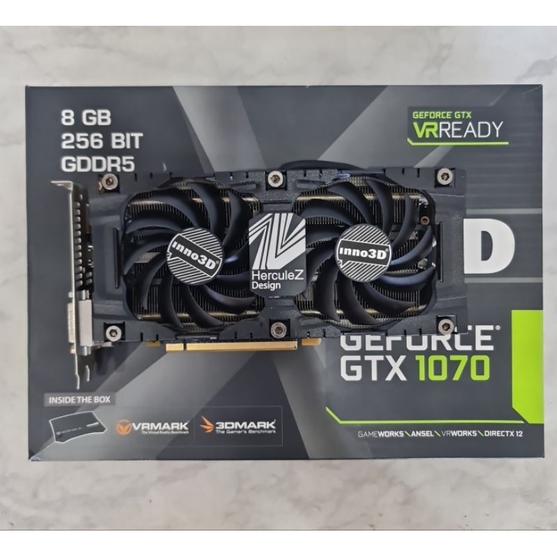 INNO3D GTX1070 8GB DDR5 มือสอง