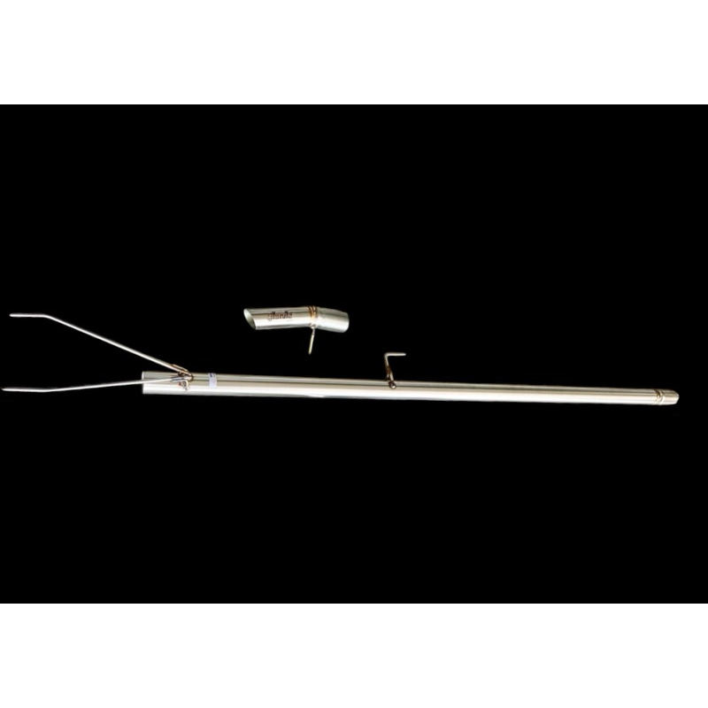 ท่อท่อนกลางตรง+ปลายหน้าเพลา งานสแตนเลสหนา 1.5 มิล