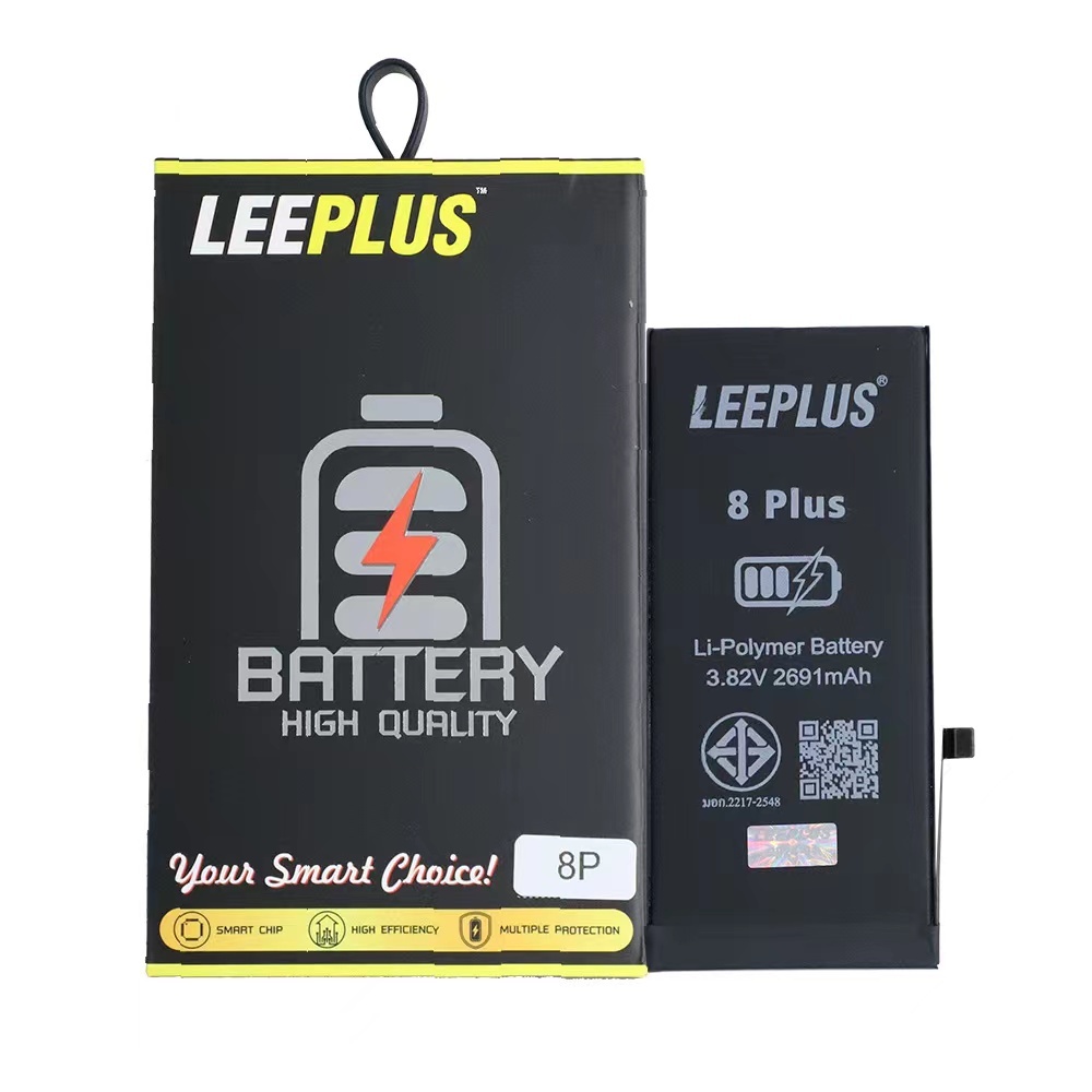 แบตเตอรี่leeplus i5S/5C/6/6P/6S/6SP/5SE/7/7P/8/8P/X/XR/XS/XSMAX/11/11PRO/11PROMAX/SE/SE2020/12/12PRO/12PROMAรับประกัน1ปี