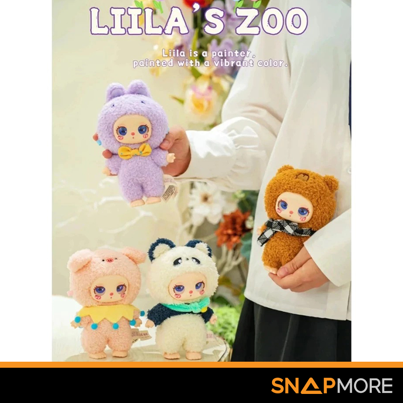 Liila Cat Zoo V2 พวงกุญแจห้อยกระเป๋าได้ กล่องสุ่ม ลุ้น SECRET LiiLa's Zoo V2 LiiLa Zoo