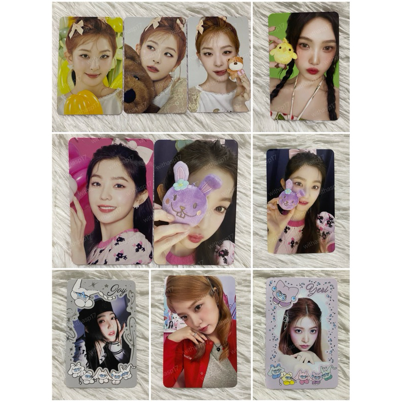 [พร้อมส่ง] การ์ด RED VELVET TRADING CARD - MY DEAR, REVE1UV FANCON / COSMIC IRENE SEULGI WENDY JOY Y