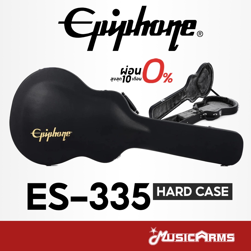 Epiphone ES-335 Hard Case เคสกีตาร์ไฟฟ้า Epiphone ES 335 กล่องเคสกีต้าร์ไฟฟ้า