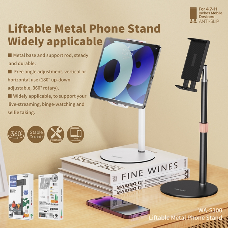 [Local delivery] Portable Stand With Hand Screw Uperfect 7 to 17.3 Inch Freestanding VESA Monitor De