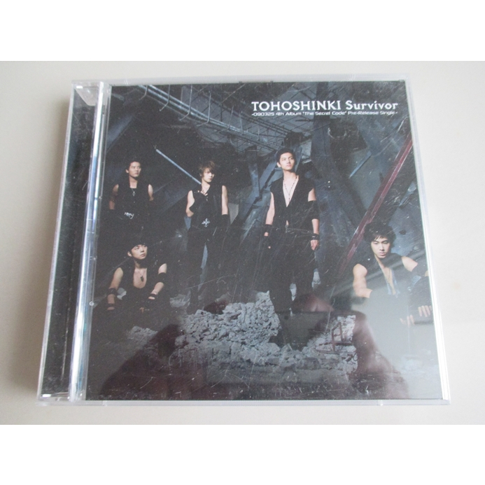 Tohoshinki - Tohoshinki Survivor (CD+DVD) แผ่นมือสอง/สภาพสวย