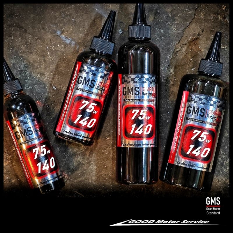 น้ำมันเฟืองท้าย GMS Gear Oil Racing  75W140 VI+