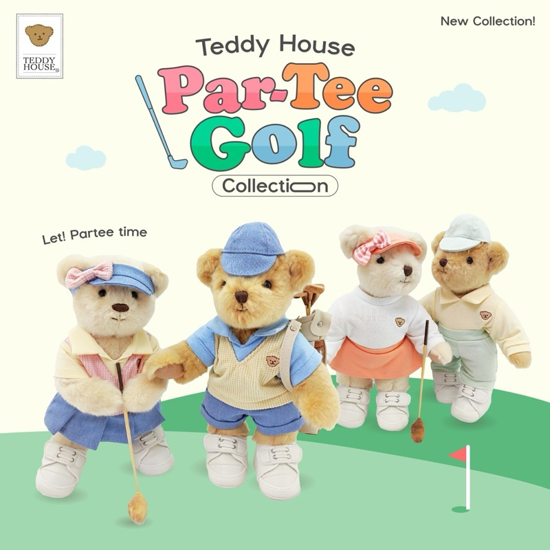 Aroma Teddy  & Teddy Gifts:𝗧𝗲𝗱𝗱𝘆 𝗣𝗮𝗿-𝗧𝗲𝗲 𝗚𝗼𝗹𝗳 𝗦𝗽𝗲𝗰𝗶𝗮𝗹 𝗘𝗱𝗶𝘁𝗶𝗼𝗻