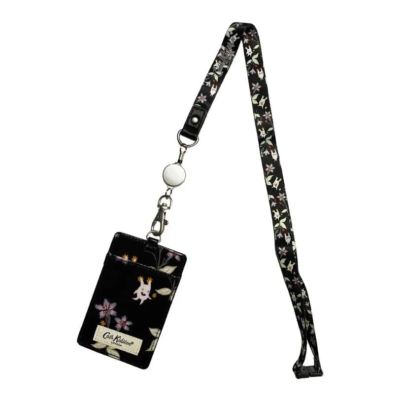 Cath Kidston Set Lanyard Moonlight Monsters Black
