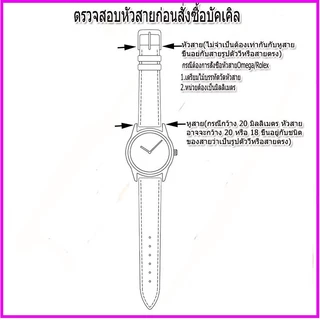 หัวสายนาฬิกา Buckle ตะขอสายหนัง ยางและผ้า ทรงมาตรฐาน ขนาด 14-22 มม. สีขาว สีทอง สีดำ คุณภาพพรีเมี่ยม