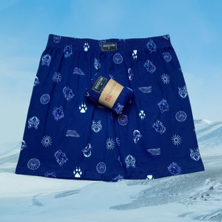 กางเกงบ๊อกเซอร์ผู้ชาย Boxer Boocon (3ตัว) พิมพ์ลาย ลายสวย คุณภาพดี ผ้านุ่มใส่สบาย ไม่ยืด ไม่ย้วย ผ้าระบายอากาศ