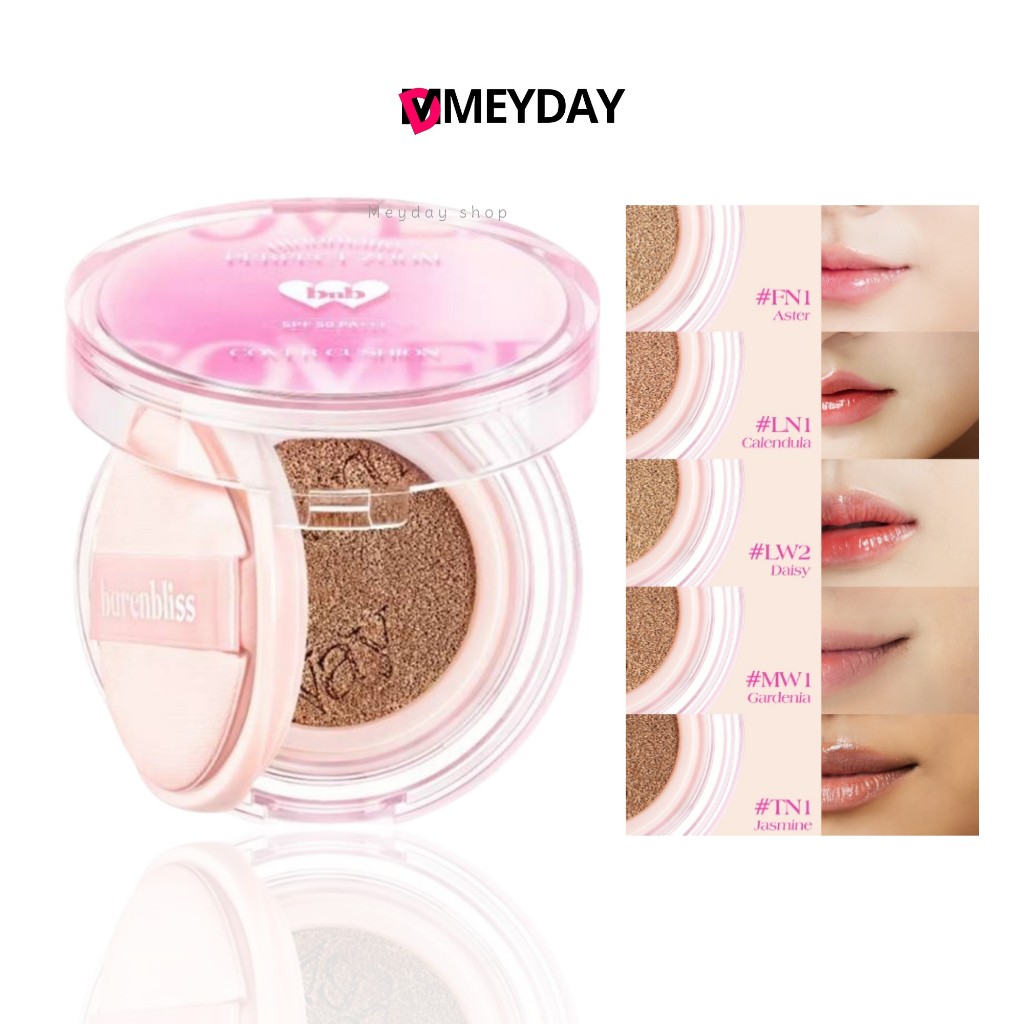 bnb barenbliss Bloomatte Perfect Zoom Cover Cushion คุชชั่นเนื้อแมทบางเบาแต่ปกปิด แบร์แอนด์บลิซ