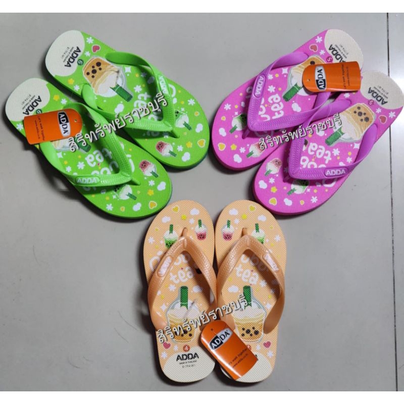 ADDAแท้100%(รุ่น817F4-W1)รองเท้าฟองน้ำผู้หญิงพื้นนุ่ม