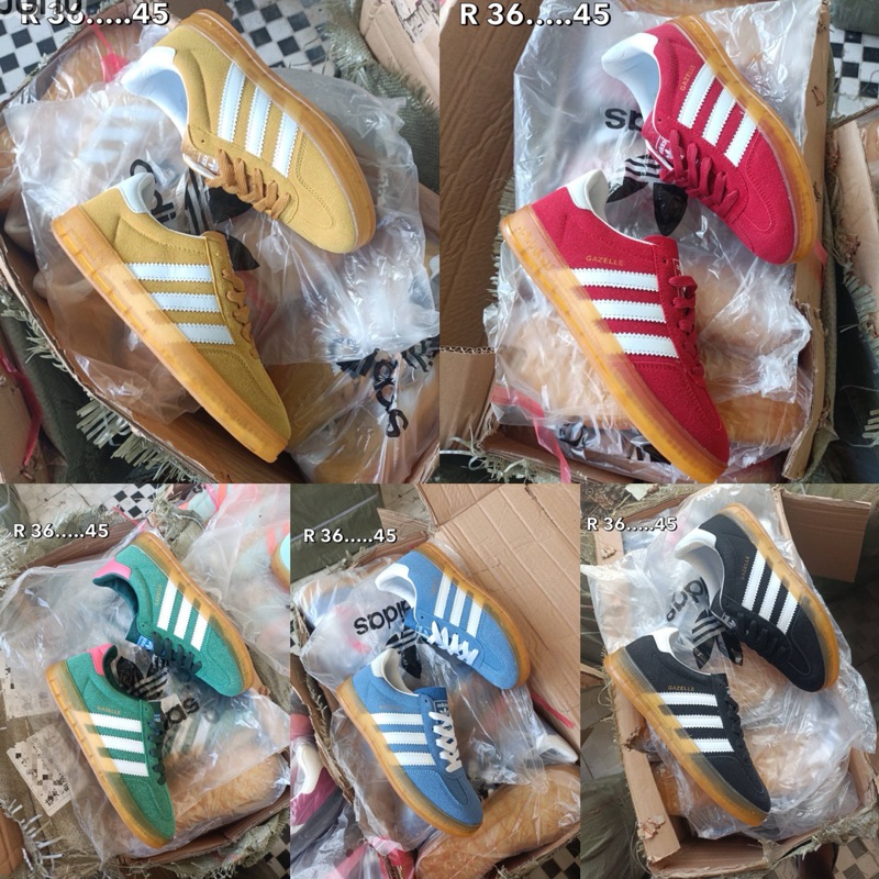 รองเท้าผ้าใบเบาใส่สบายมีหลายสีมี￼ของพร้อมส่ง36-45